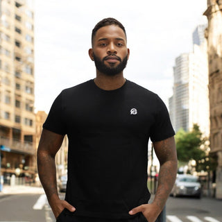 Gymfits Black Logo Tee - GYMFITS