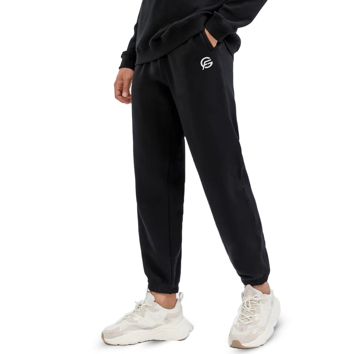 Gymfits Black Lounge Joggers - Gymfits