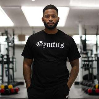 Gymfits Graphic Black Tee - Gymfits