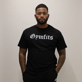 Gymfits Graphic Black Tee - Gymfits