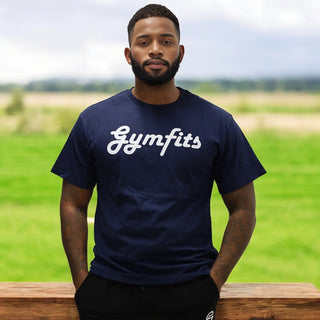 Gymfits Graphic Blue Tee - Gymfits