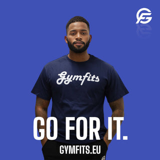 Gymfits Graphic Blue Tee - Gymfits