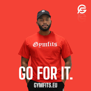 Gymfits Graphic Red Tee - Gymfits