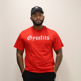 Gymfits Graphic Red Tee - Gymfits